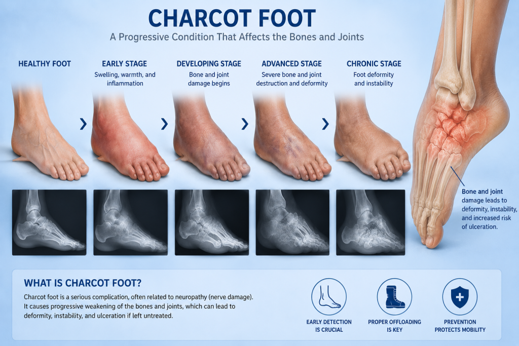 Charcot Foot: Early Signs Patients Should Know | Orange County Foot ...
